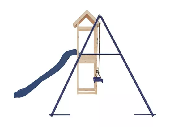 Aire de jeux d'extérieur bois de pin massif