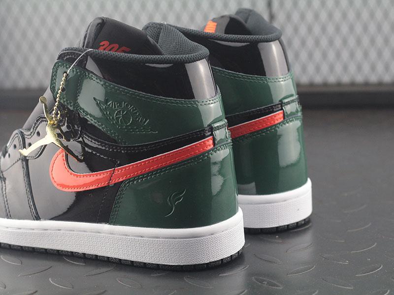 Air Jordan 1 Retro High SoleFly Art Basel Black (No Sword)