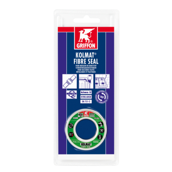 GRIFFON KOLMAT FIBRE SEAL 12mm x 3m