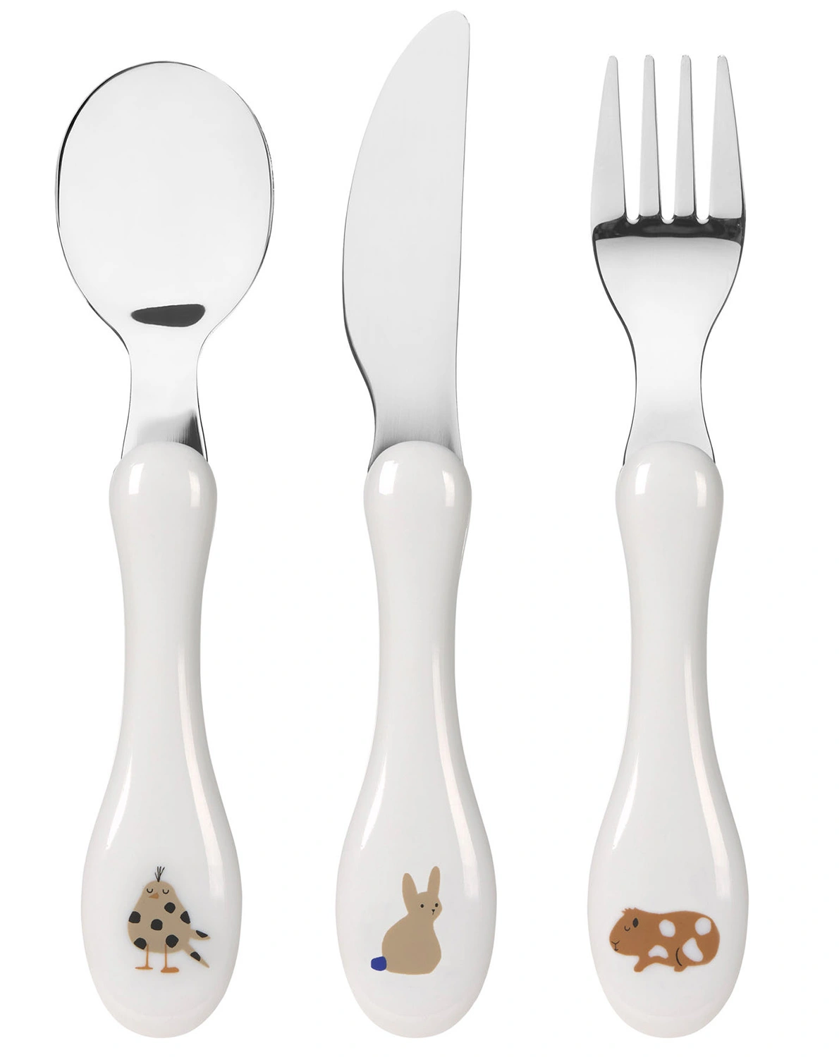 Besteck-Set LITTLE MATEYS 3-teilig in royal blue