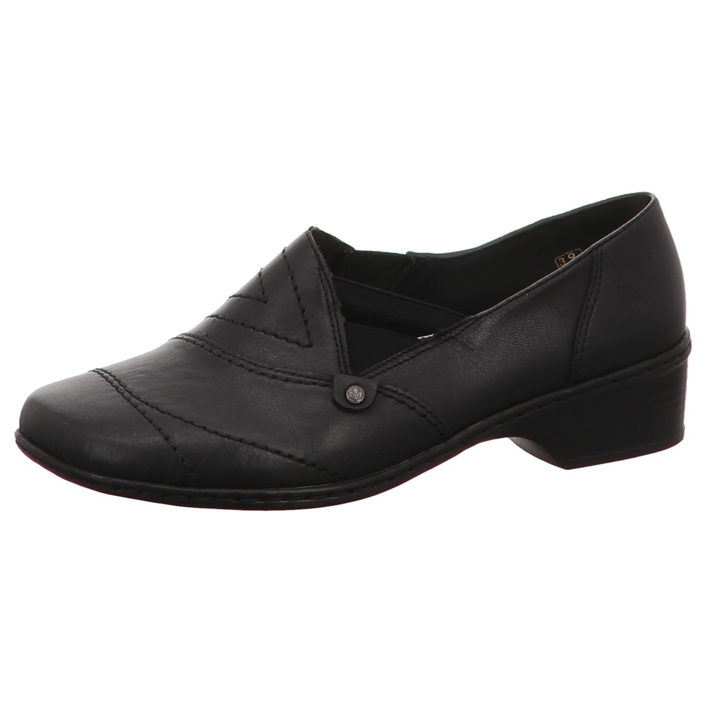 Rieker Slipper schwarz schwarz
