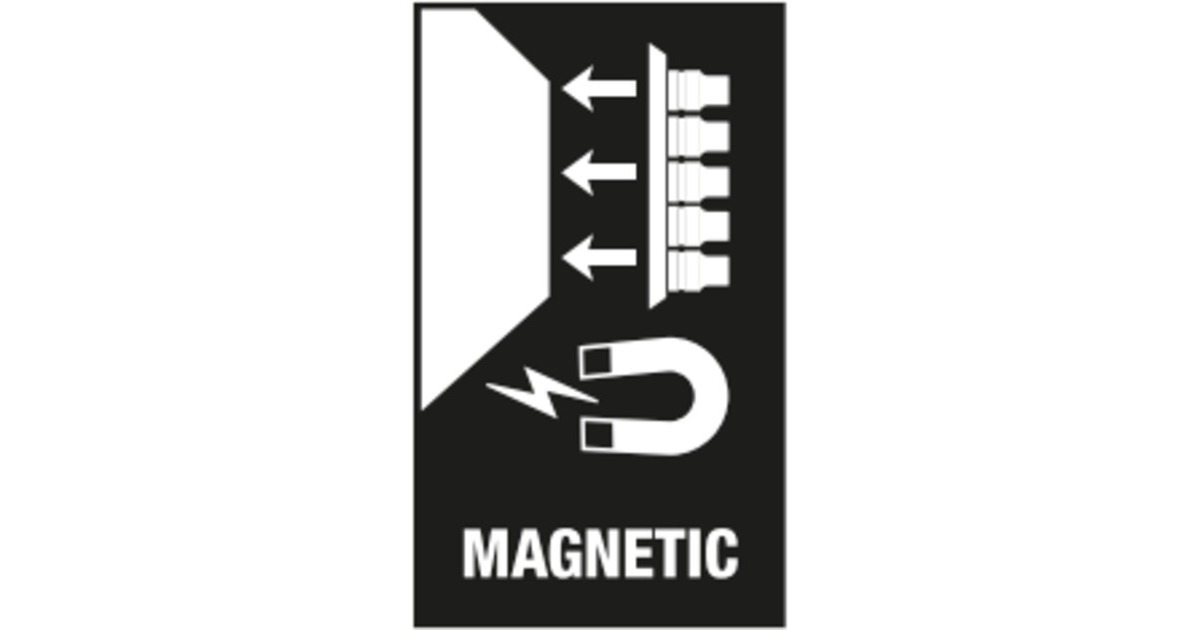 Wera9607 Dop-magneetstrip B Impaktor 1 dopsleutel  (Zwart/groen, 10‑delig)