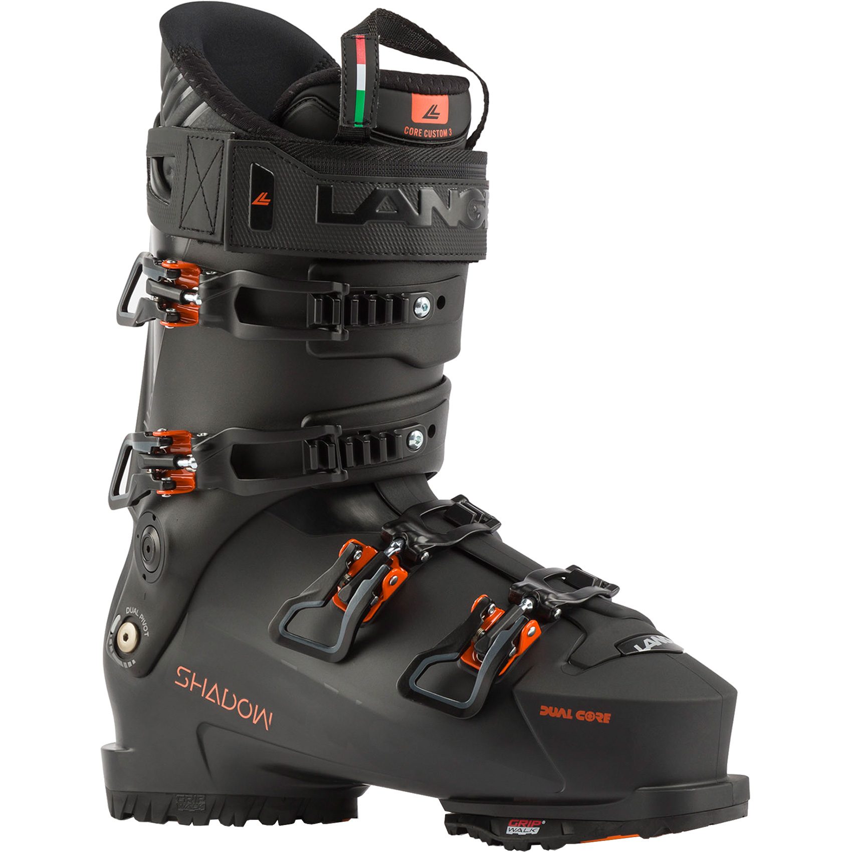Lange Shadow 110 MV GripWalk® Alpin Skischuhe Herren black orange