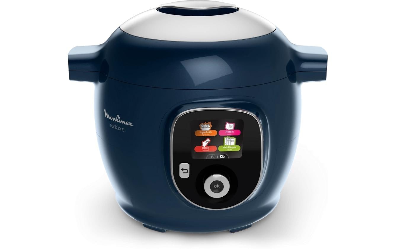 Moulinex Küchenmaschine »Cookeo+ CE8514 Blau«