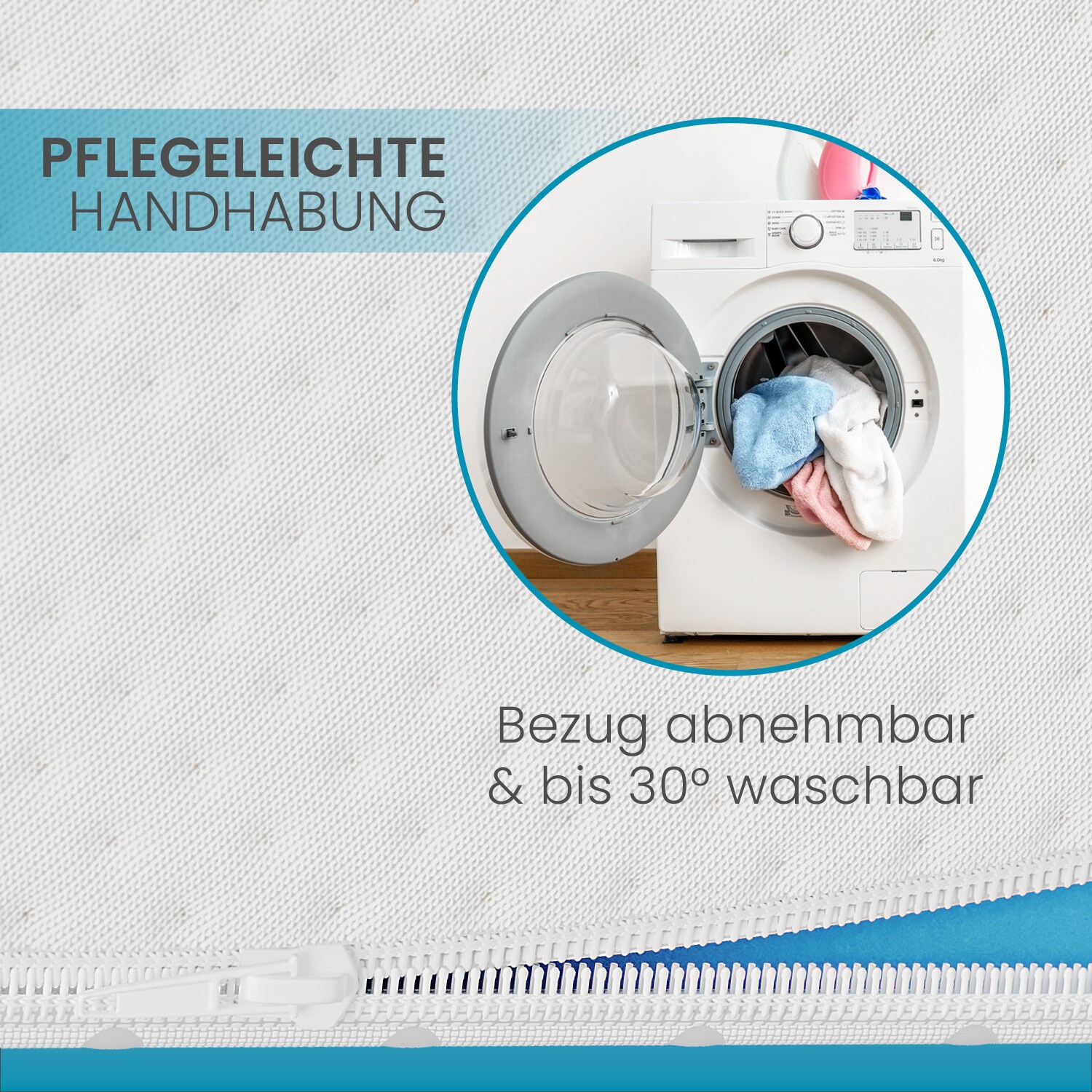 Bestschlaf Gelschaum-Topper, Höhe 4 cm