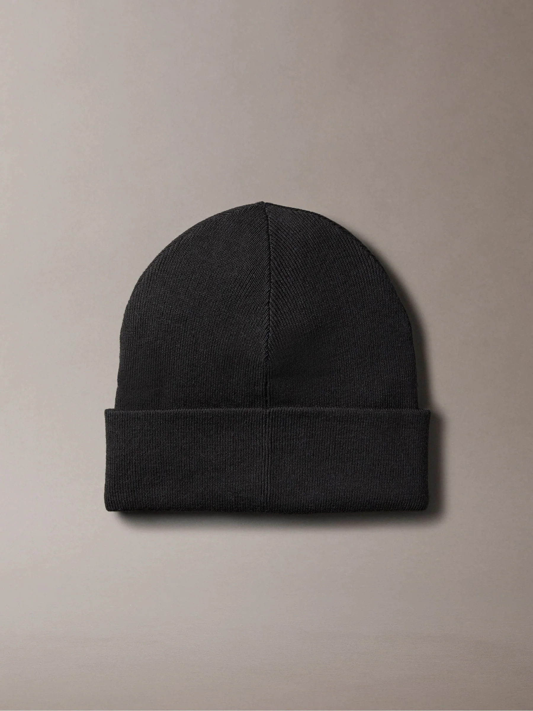 Zwart - Calvin Klein Signature Logo Beanie
