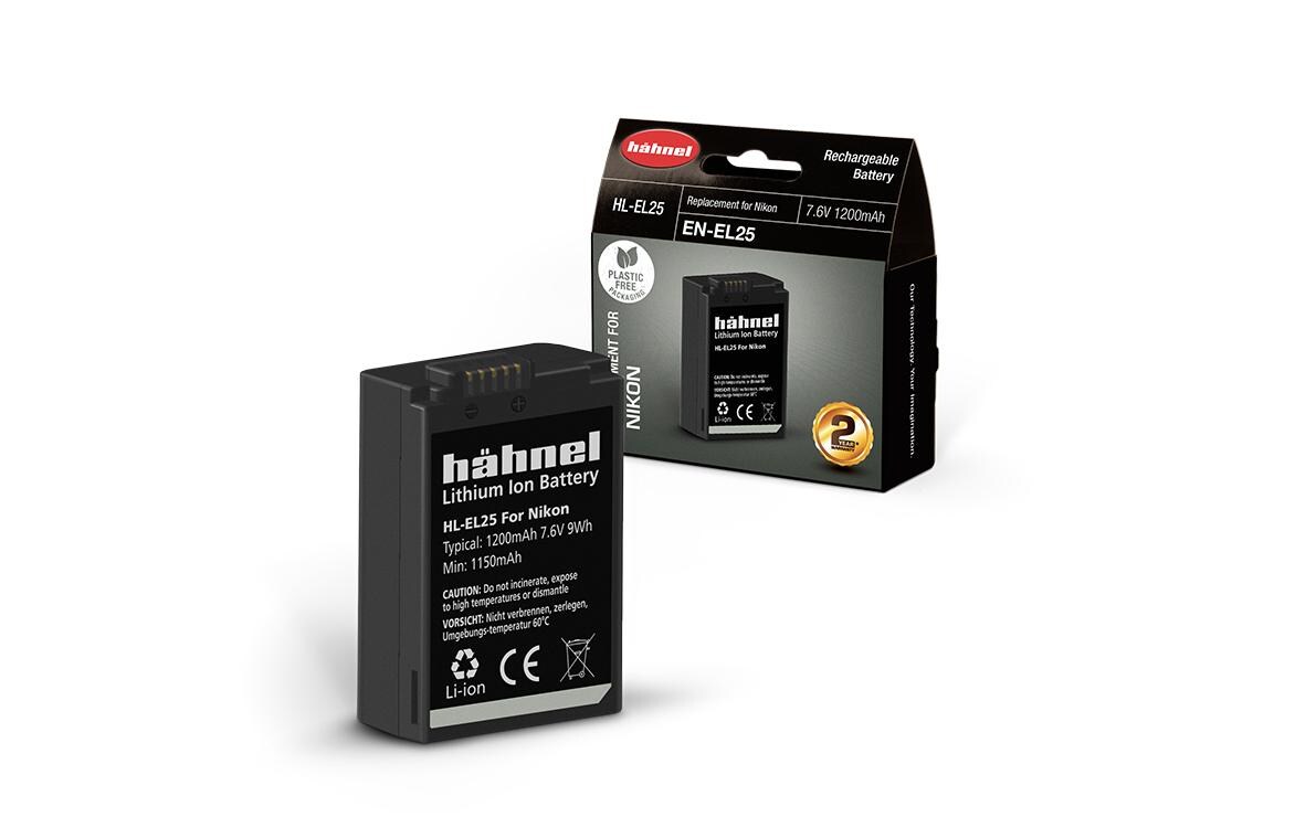 Digitalkamera-Akku HL-EL25Hähnel HL-EL25 Nikon, Ersatzakku für Nikon EN-EL25