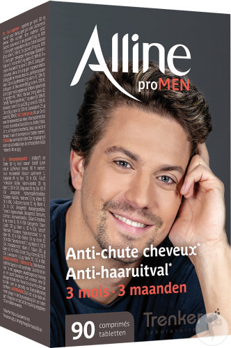 Alline proMEN Anti-Perte Cheveux Complément Alimentaire 90 Comprimés