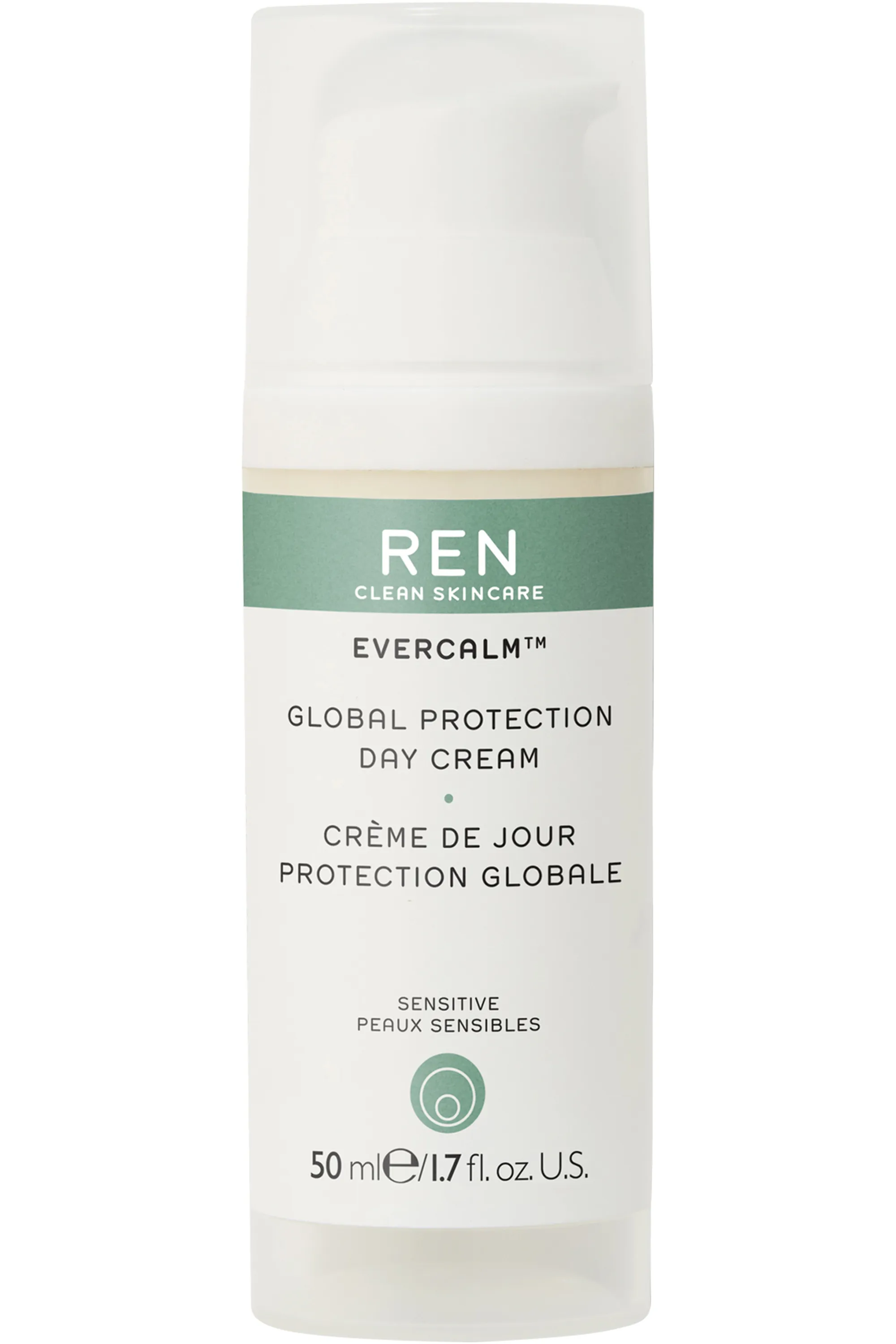 REN Crème de jour protection globale EverCalm-50 ml