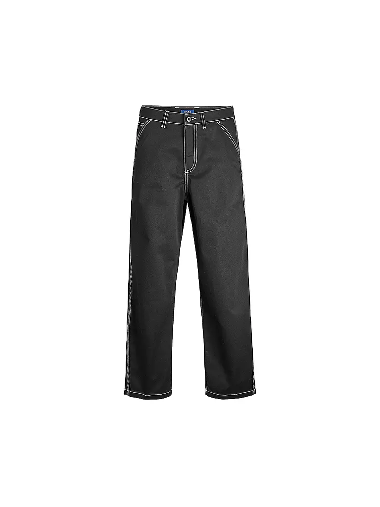JACK & JONES Jungen Hose JPSTALEX JJCONTRAST schwarz