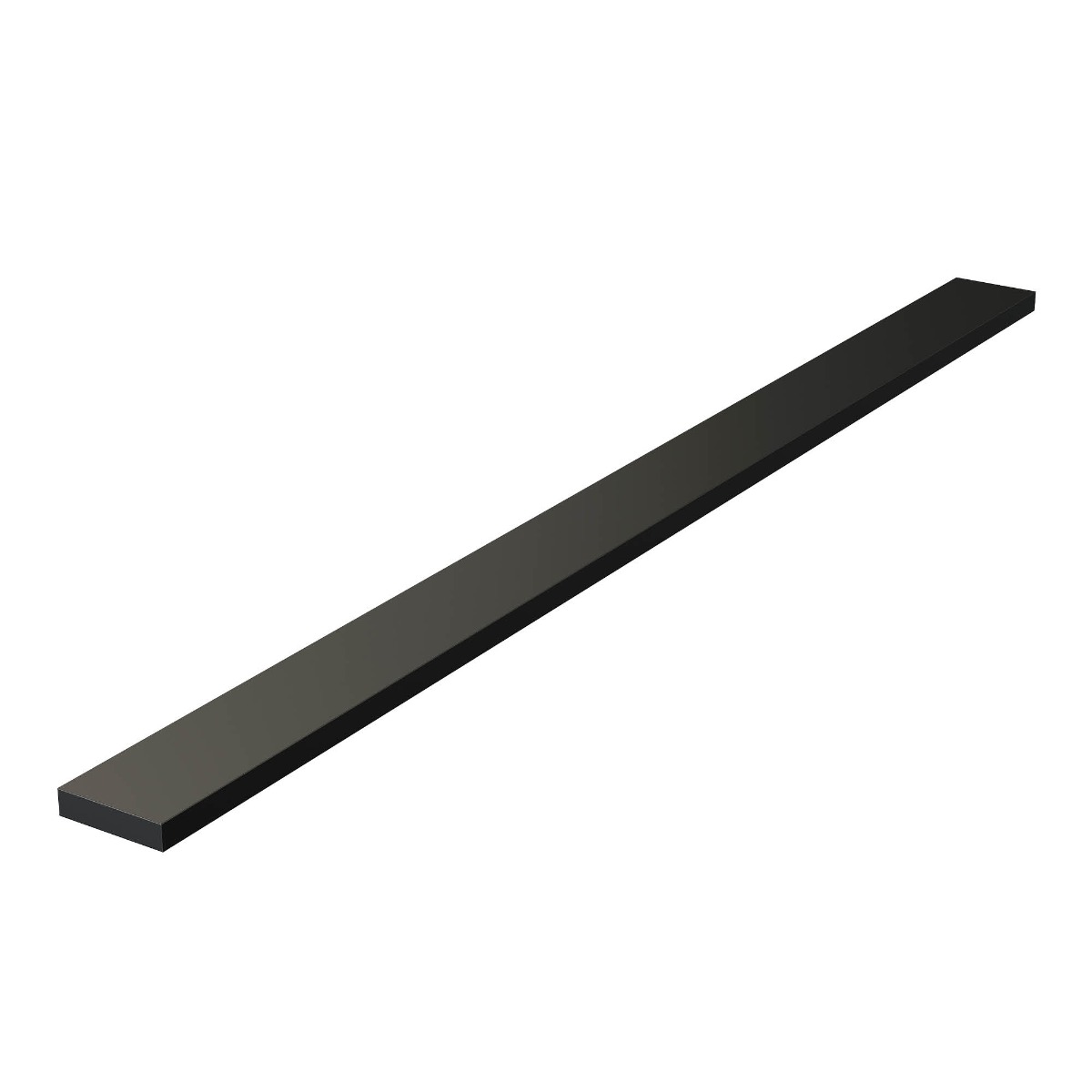 Brauer los multifunctioneel tegelinlegrooster 90cm zwart mat