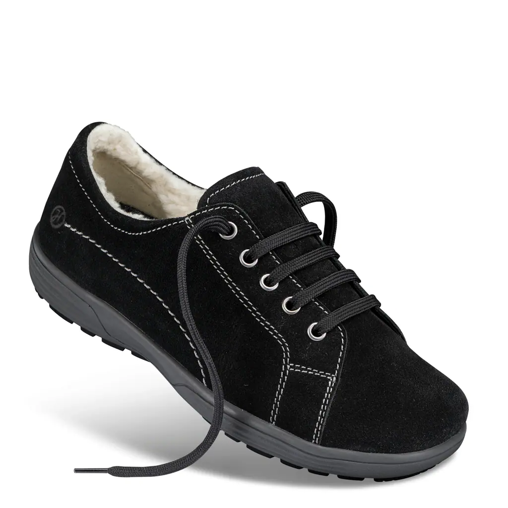DAMEN - Schnürschuh TAPA schwarz