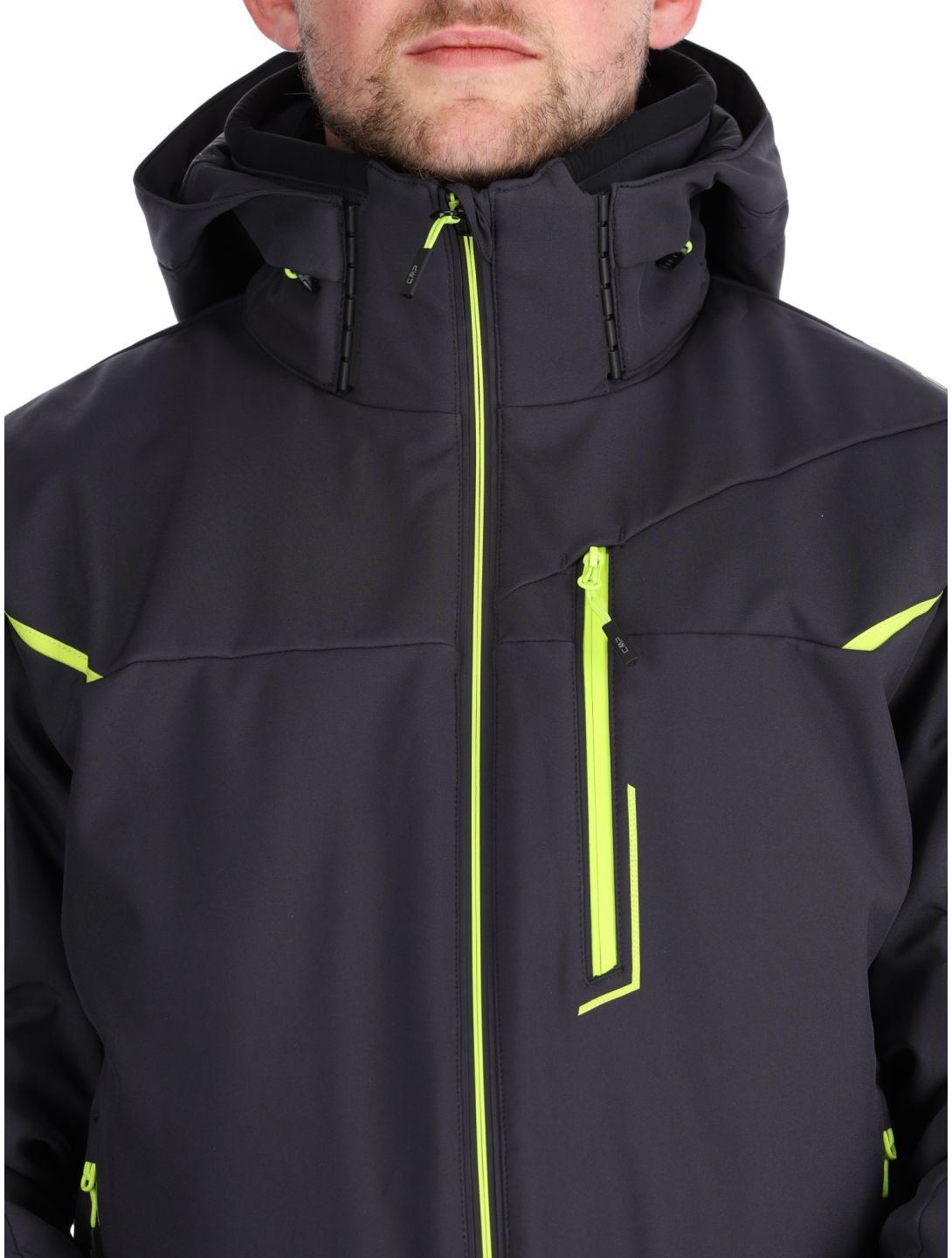 33W0897 softshell ski-jas heren