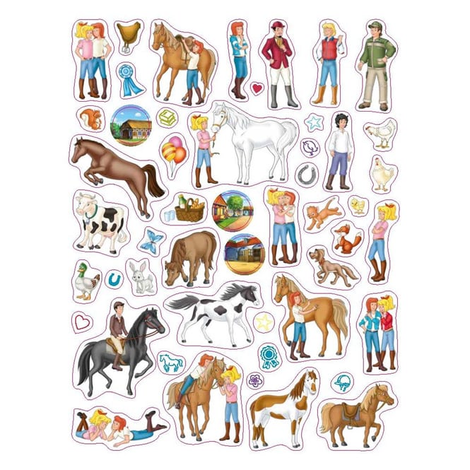 Bibi & Tina - Mein Stickeralbum zum Sammeln und Tauschen