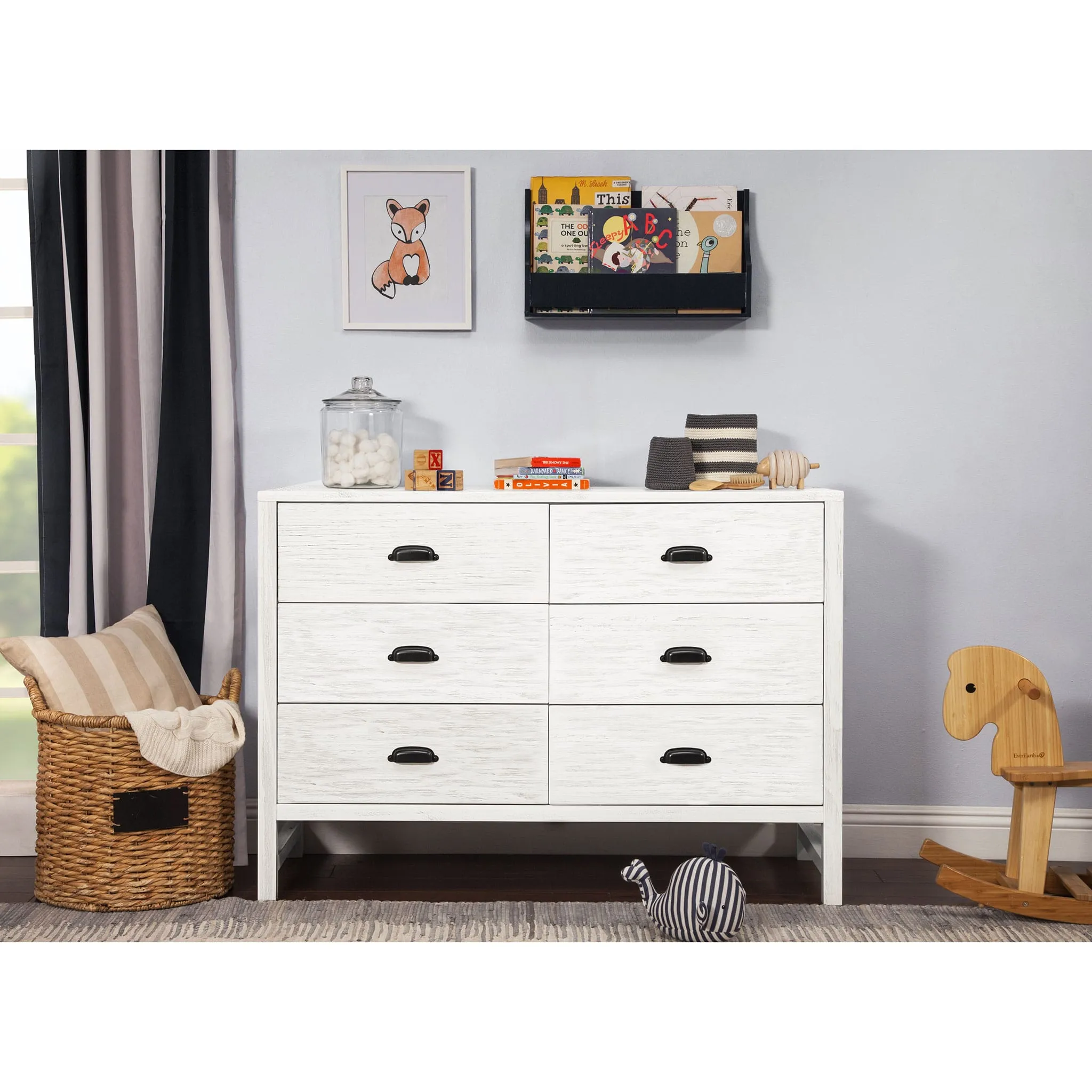 DaVinci Bureau 6 Tiroirs Fairway - Cottage Blanc