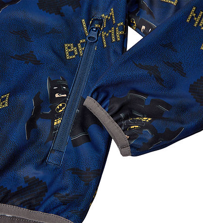 LEGO® Batman Softshelljacke - LWScout 201 - M Wüstenblau m. Prin