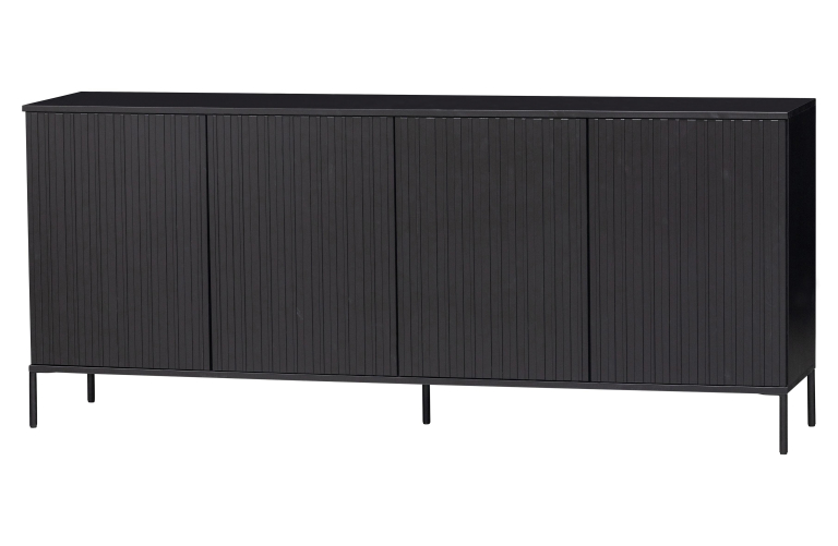 WOOOD Gravure dressoir 200 zwart