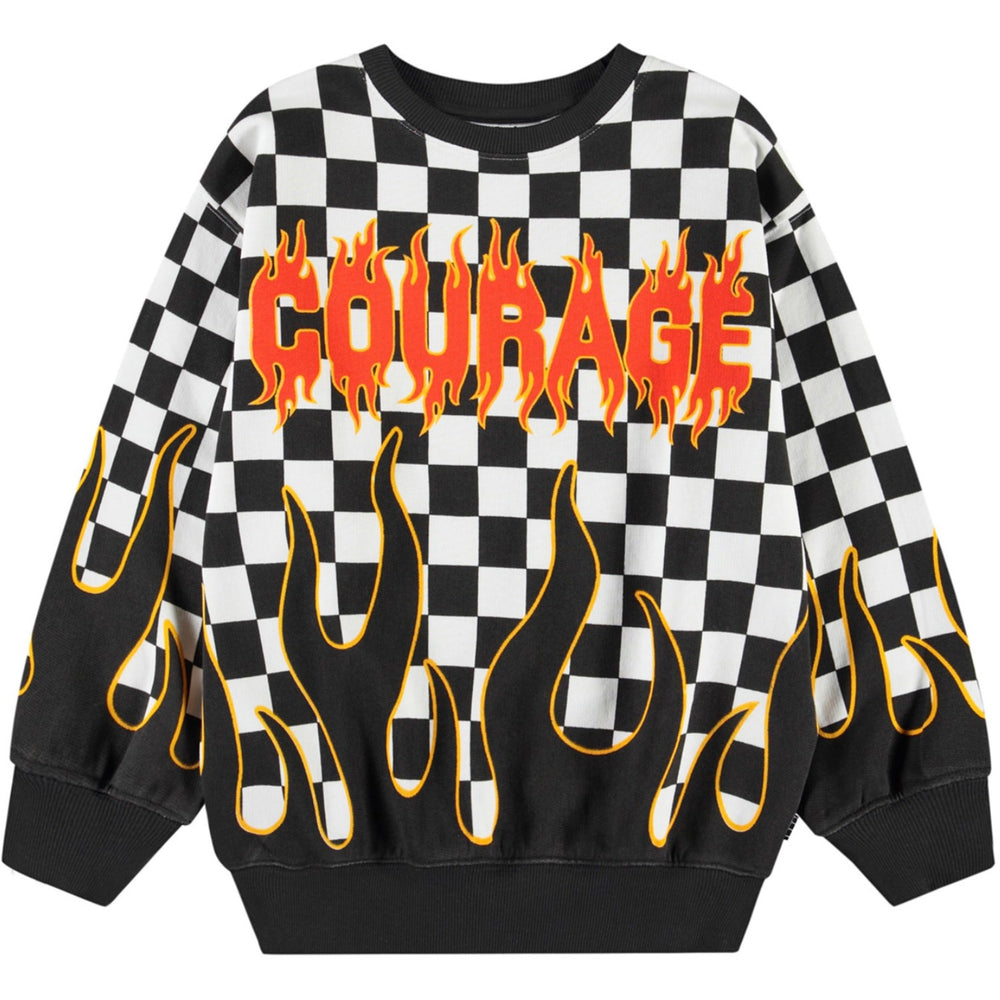 Køb Molo Check on Fire Monti Sweatshirt