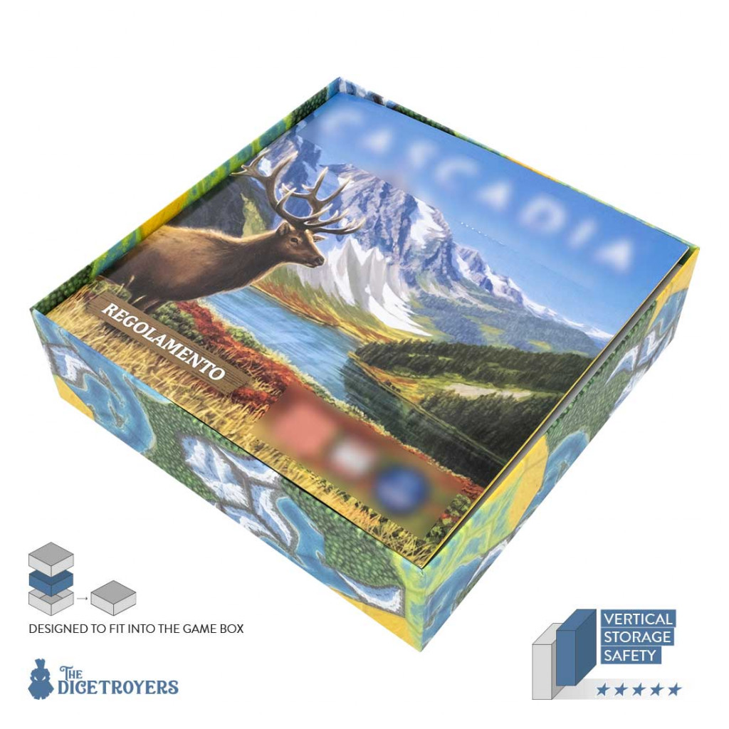 Rangement pour Boîte Dicetroyers - Cascadia