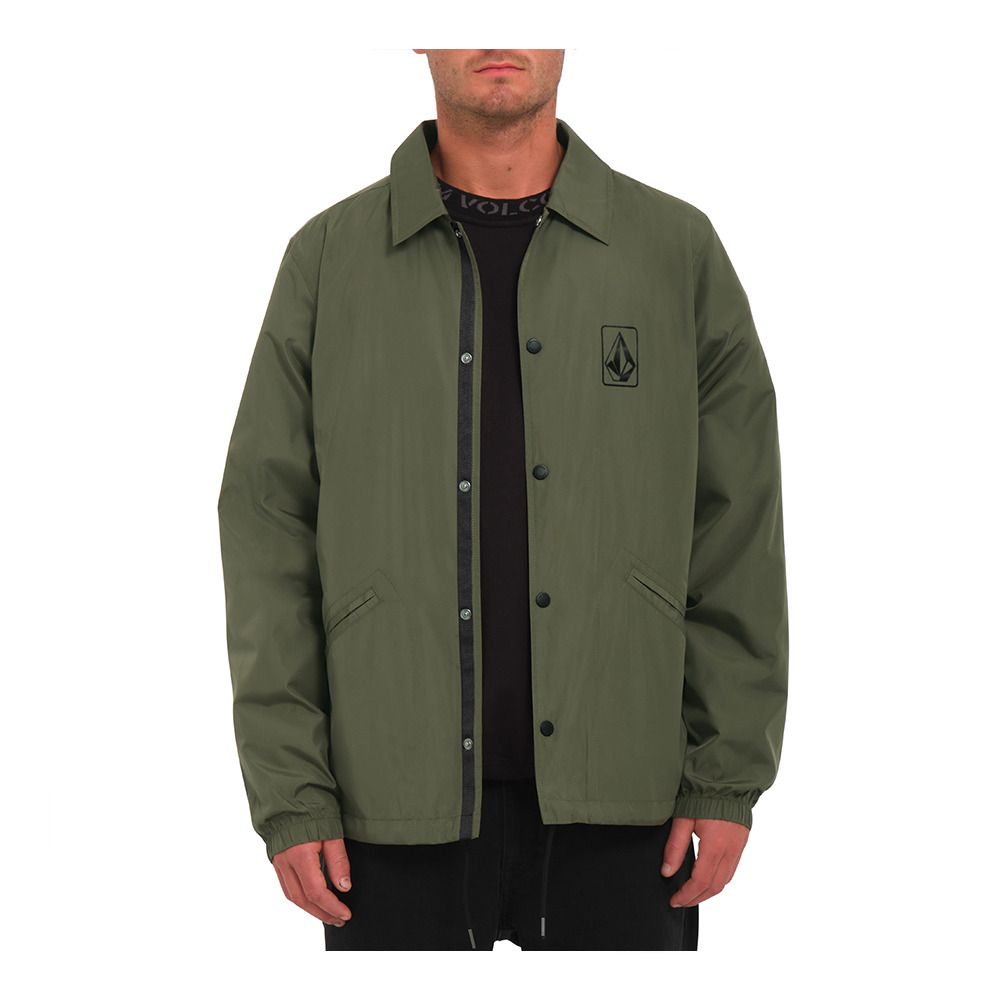 Volcom SKATE VITALS COACHES - Veste Homme squadron green