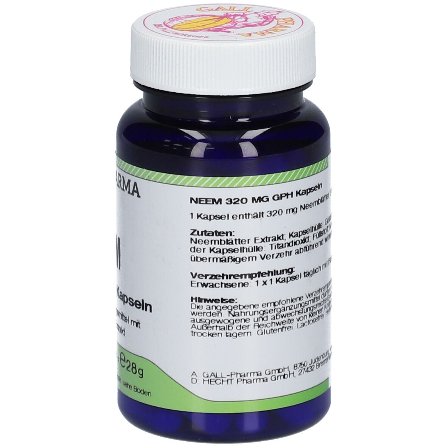 GALL PHARMA NEEM 320 mg GPH Kapseln