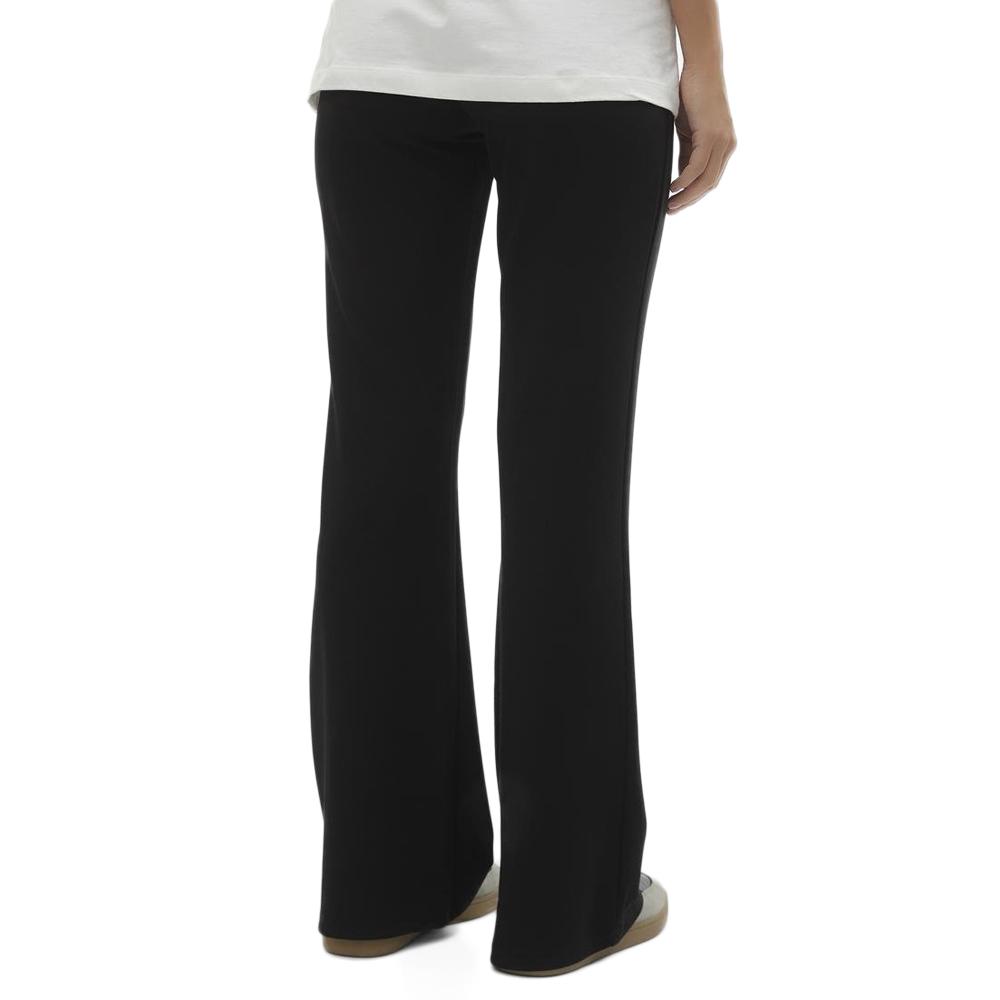 Mamalicious Pantalon de Grossesse Noir Femme Mamalicious Mif Pintuck