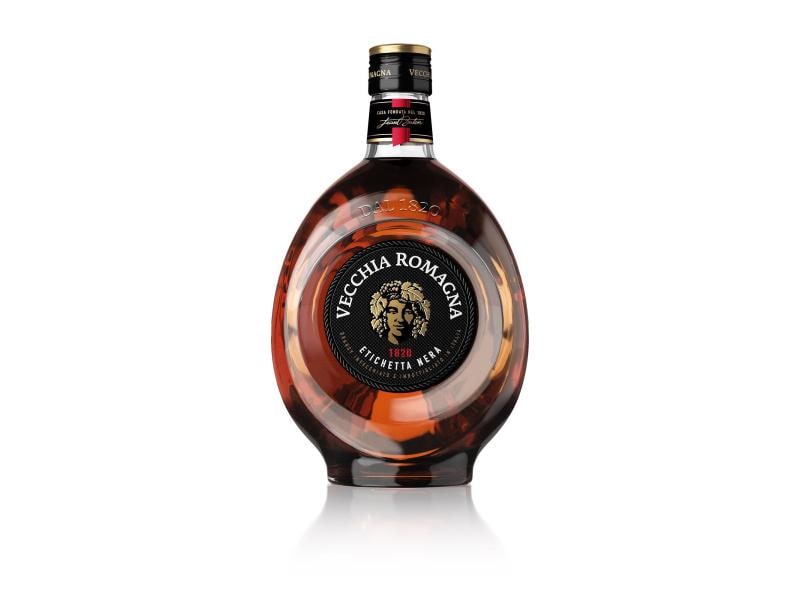 Vecchia Romagna Vecchia Romagna Etichetta Nera 38% 1 l Brandy aus der Trebbiano Traube