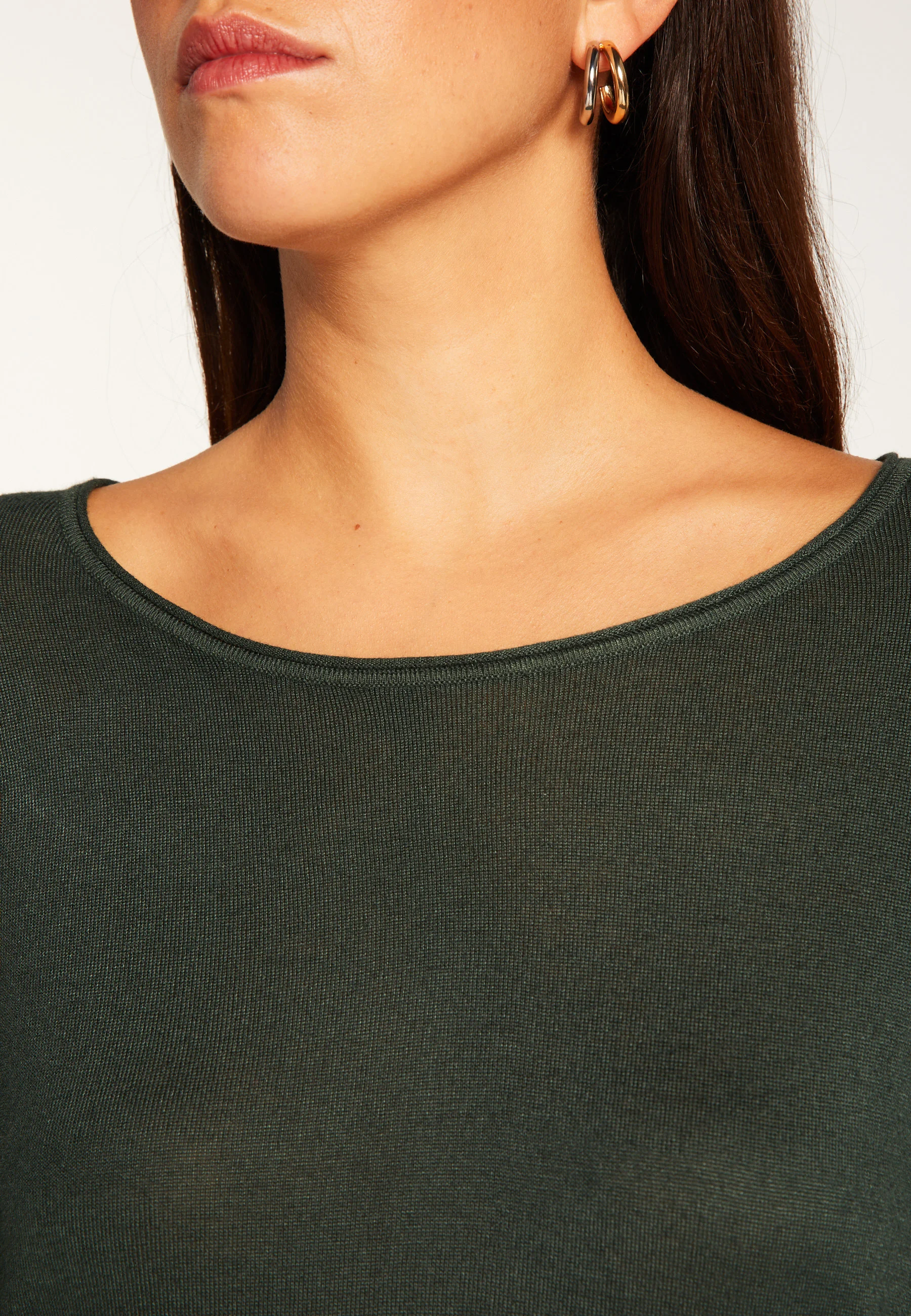 AEMILIAAH24 - T-shirt en fibre de bambou cachemire | Vert