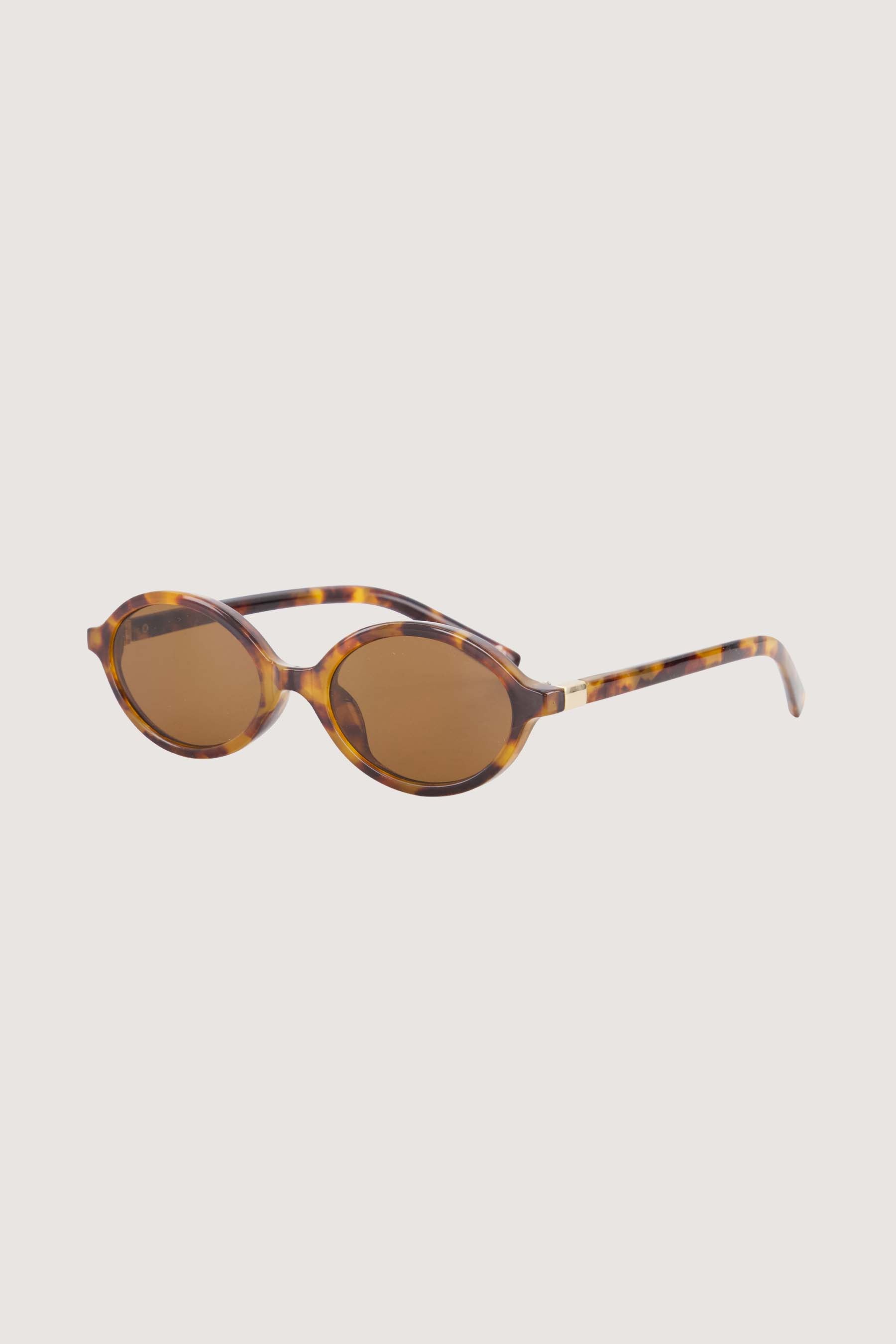 zonnebril  gevlamd cat eye incl. brilllenkoker