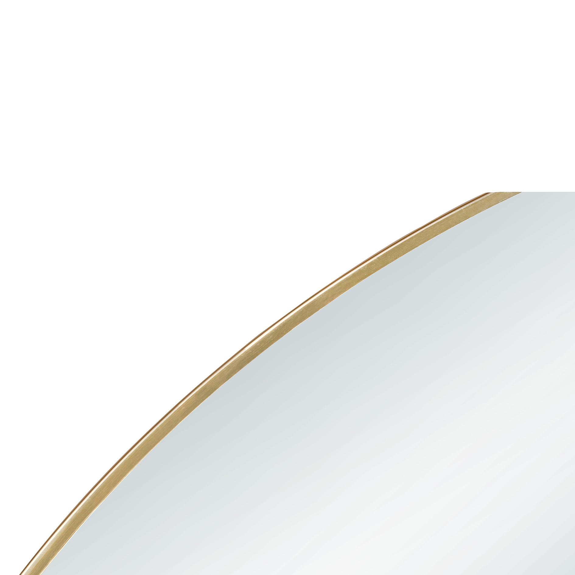 Wandspiegel - gold - Ø 50 cm