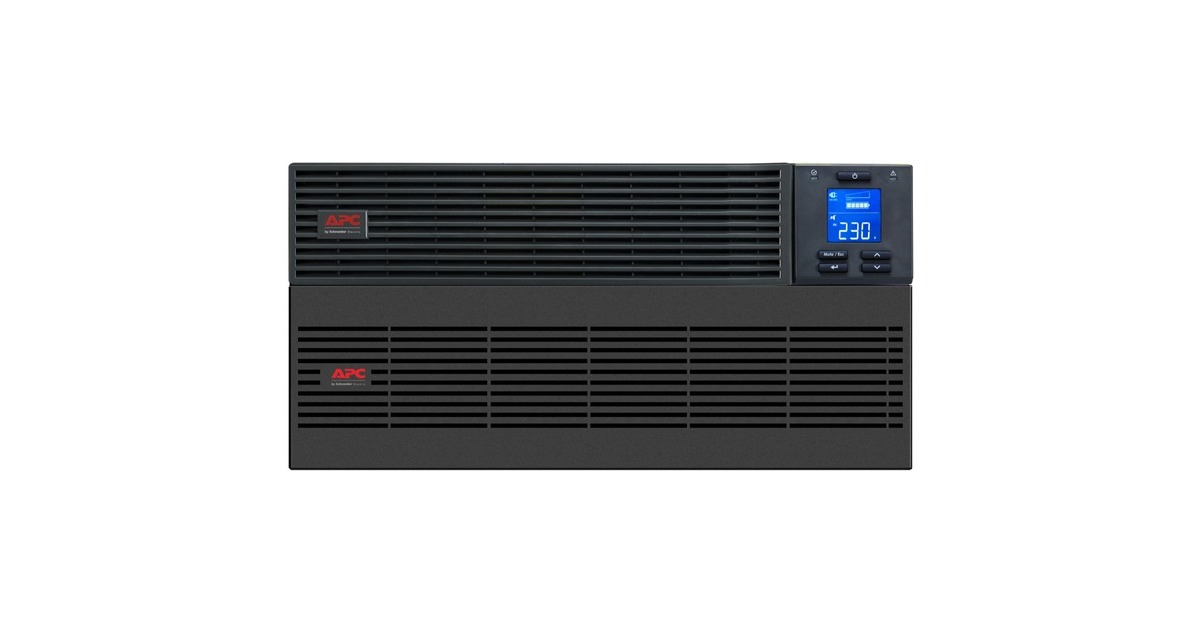 APCSRV5KRILRK Easy-UPS On-Line 5000VA/W Noodstroomvoeding ups  (Zwart, Hardwire 1 fase uitgang, USB, Railkit, extendable runtime)