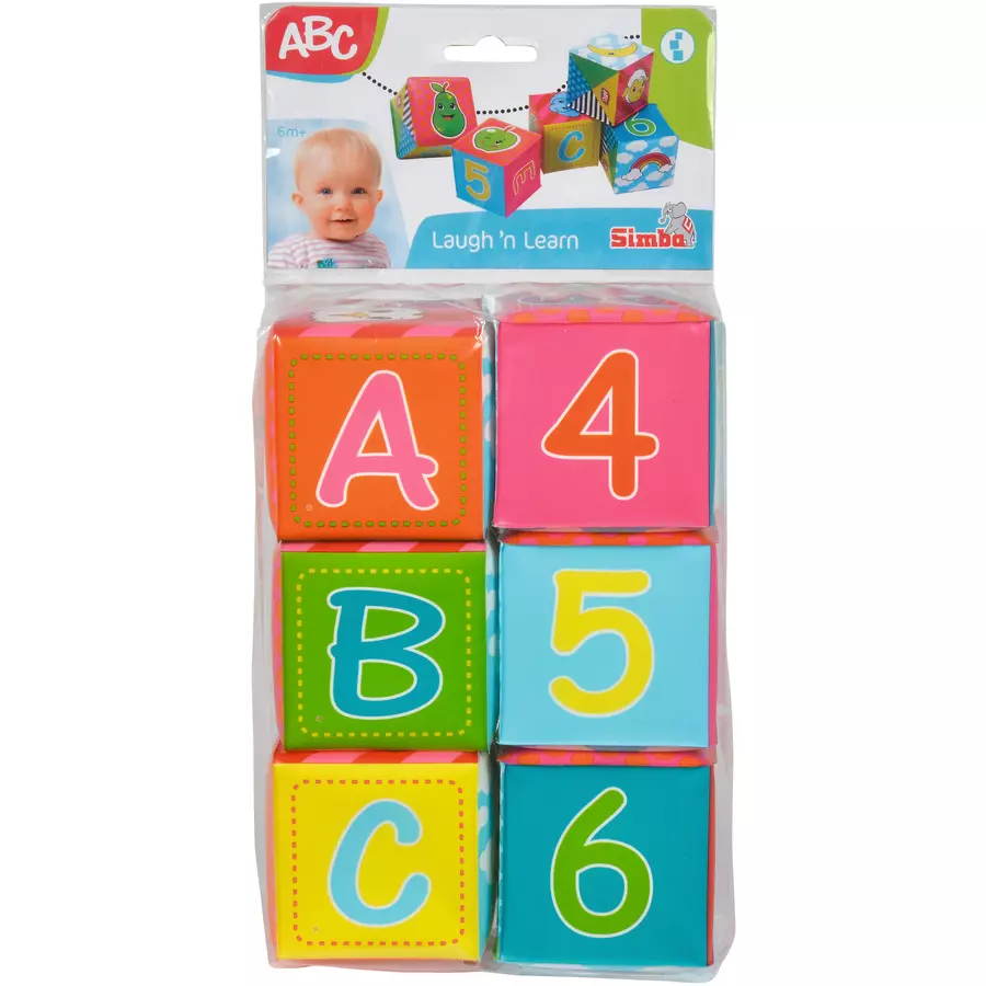 ABC Weiche Stapelwürfel