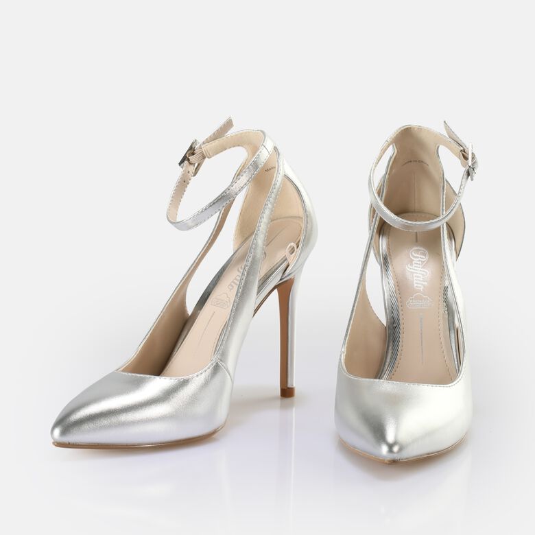 Juliet Sling Pump Escarpins vegan, argent