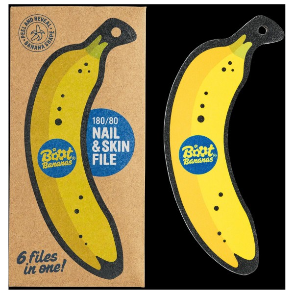 Boot Bananas - Nagel- und Hautfeile - Soin pour la peau