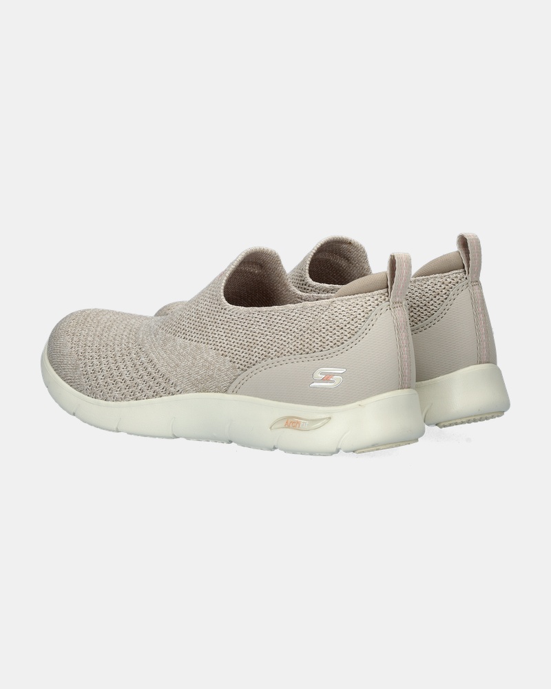 Skechers ArchFit Refine Instapschoenen  - beige
