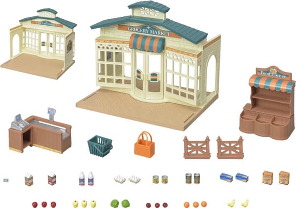 Sylvanian Families Supermarked i landsbyen
