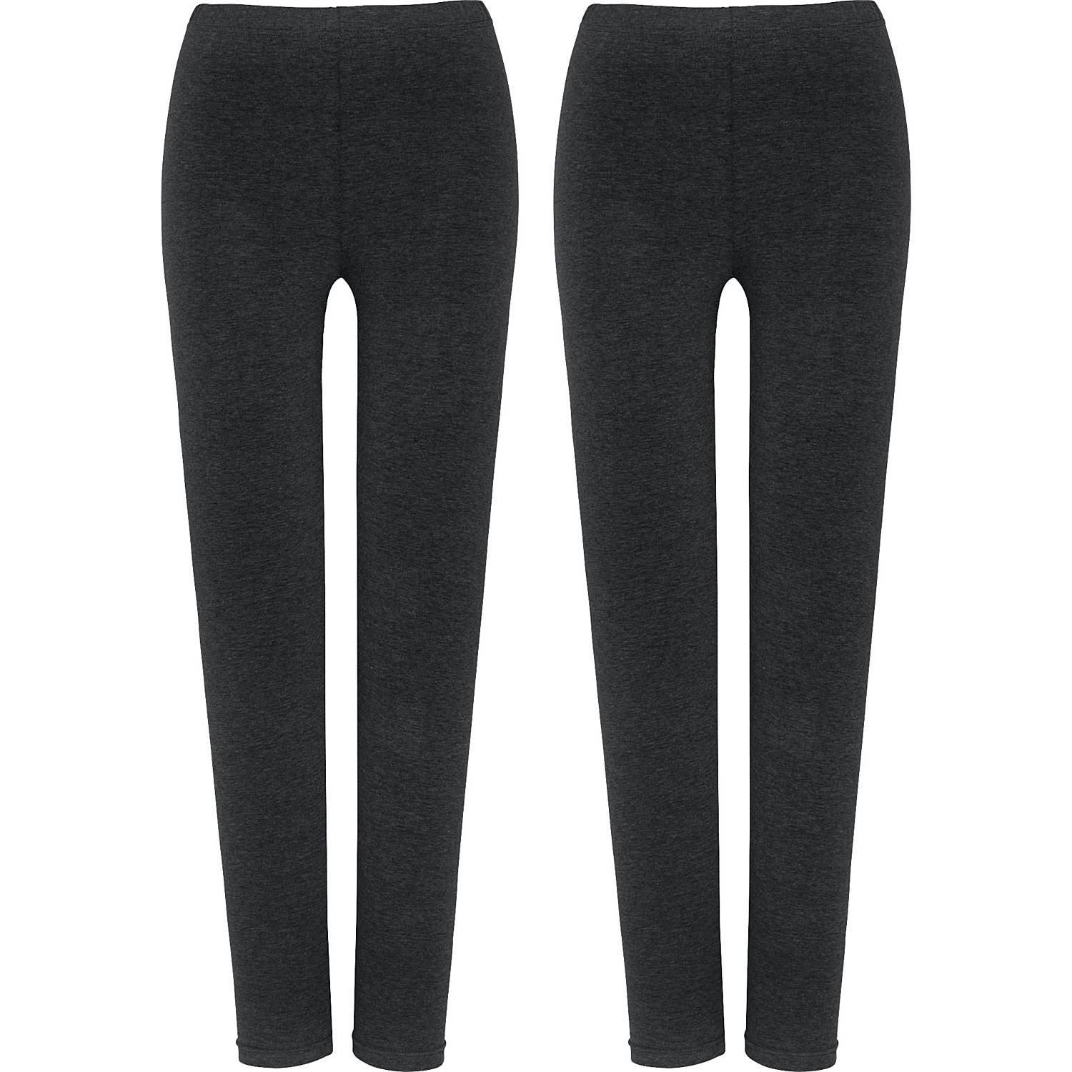 Erwin Müller Single-Jersey Damen-Leggings, lang im 2er-Pack