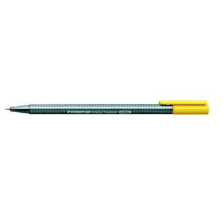 STAEDTLER® 334-1 triplus Fineliner, dreikant, 0,3 mm, gelb