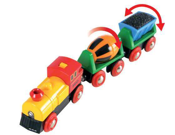 BRIO Spiel Zug mit Batterielok