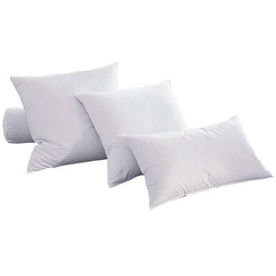 Oreiller et traversin 100% PLUMES de canard - Medium