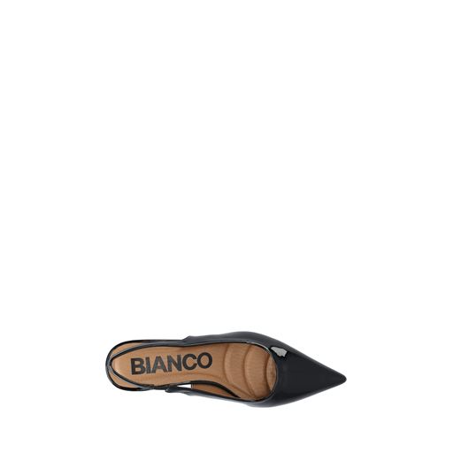 Bianco BIAKirstin Kitten Heel Slingback, Black, 41