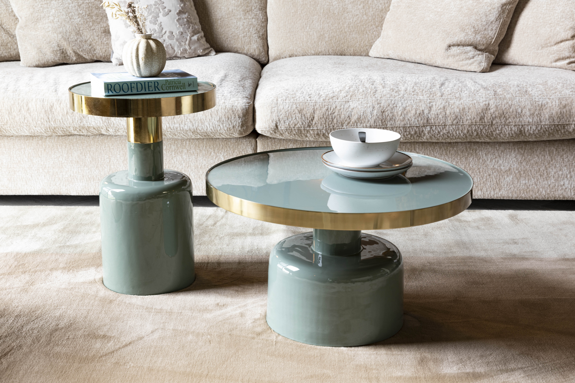 Salontafel Glam Groen