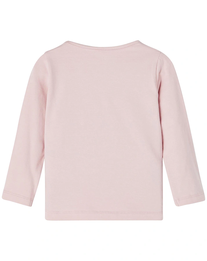 Langarmshirt NMFSPIRIT JUDIT in violet ice