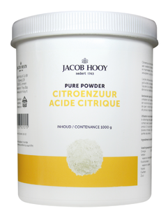 Jacob Hooy Citroenzuur Meelkristal 1KG