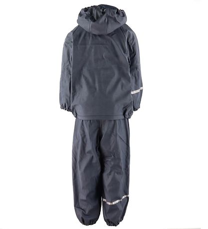 CeLaVi Regnt?j m. Fleece - Recycle PU - Dark Navy