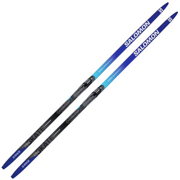 Pack ski de fond SALOMON S/RACE SKATE + PROLINK SHIFT-IN SKATE BLACK/BLUE