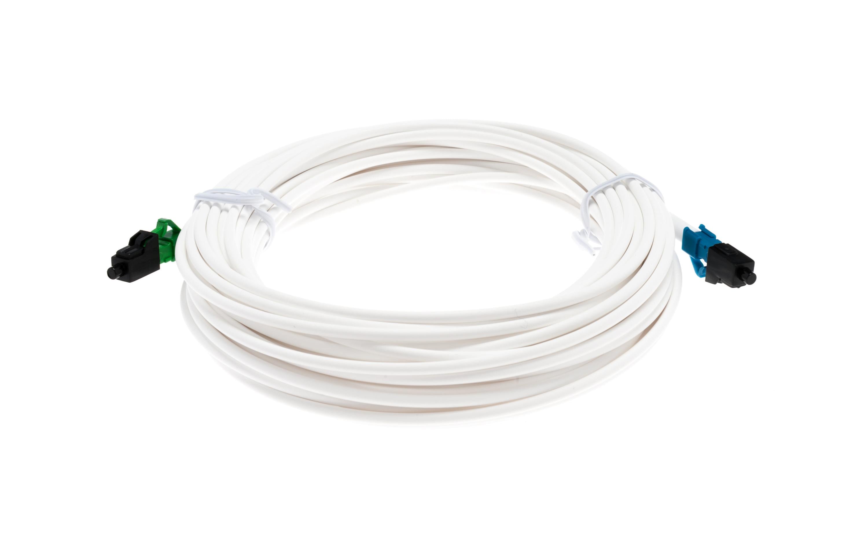 LWL-Anschlusskabel SM LC/APC – LC, OS2, Simplex, 10 mSinglemode LC/APC-LC Simplex OS2 10 m