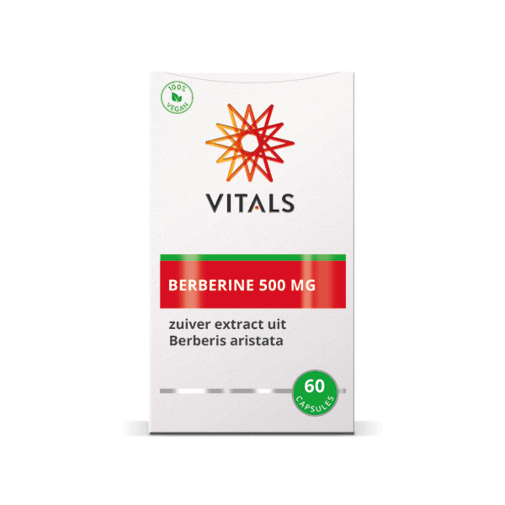 Vitals Berberine 500 mg 60 capsules