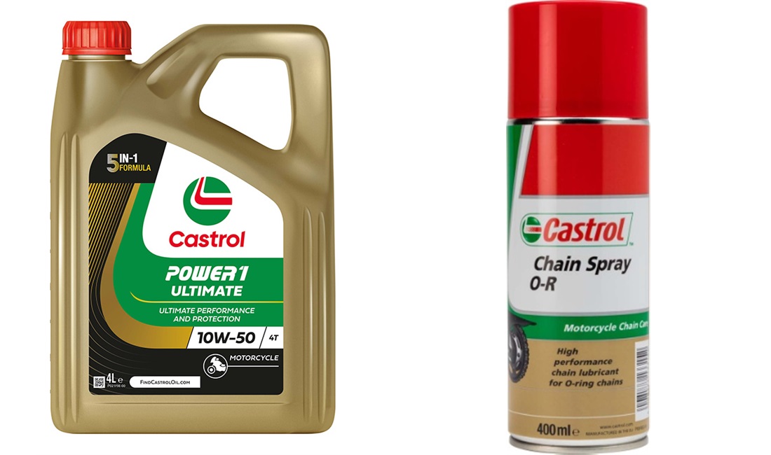 Castrol Power1 Racing 10W-50 4-takt 4L + kædespray