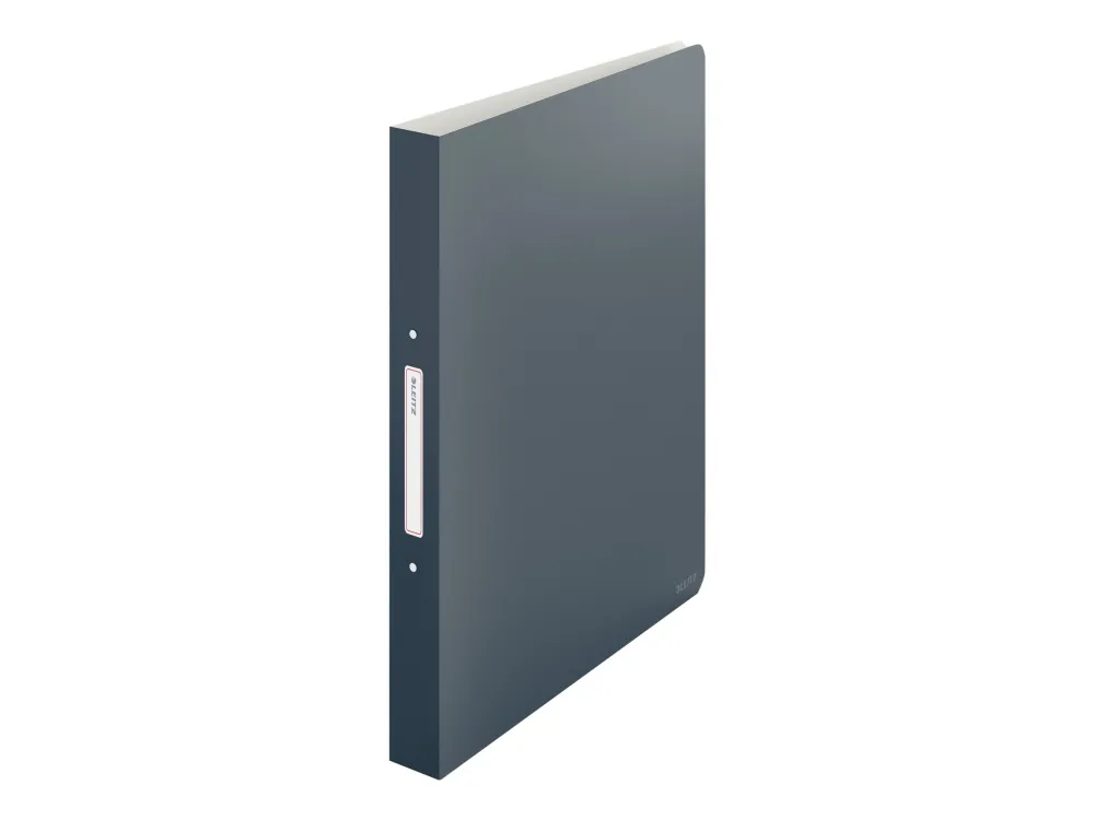Ringordner Leitz Cosy PP 2RR/25mm grå - (10 stk.)
